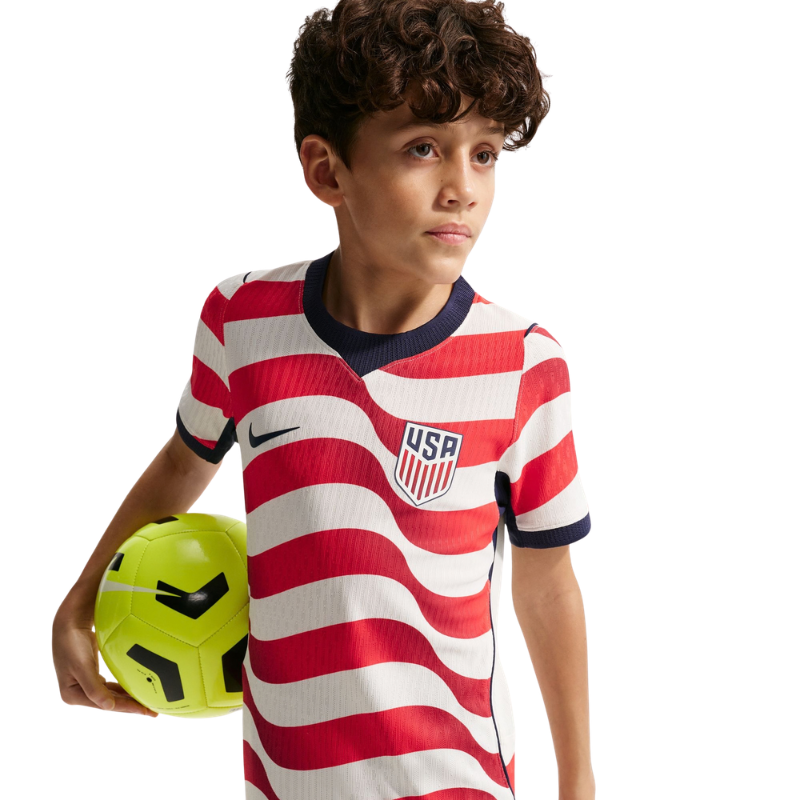 Aero-FIT Soccer Authentic Jersey USMNT 2026/27 Match Home - Boys'