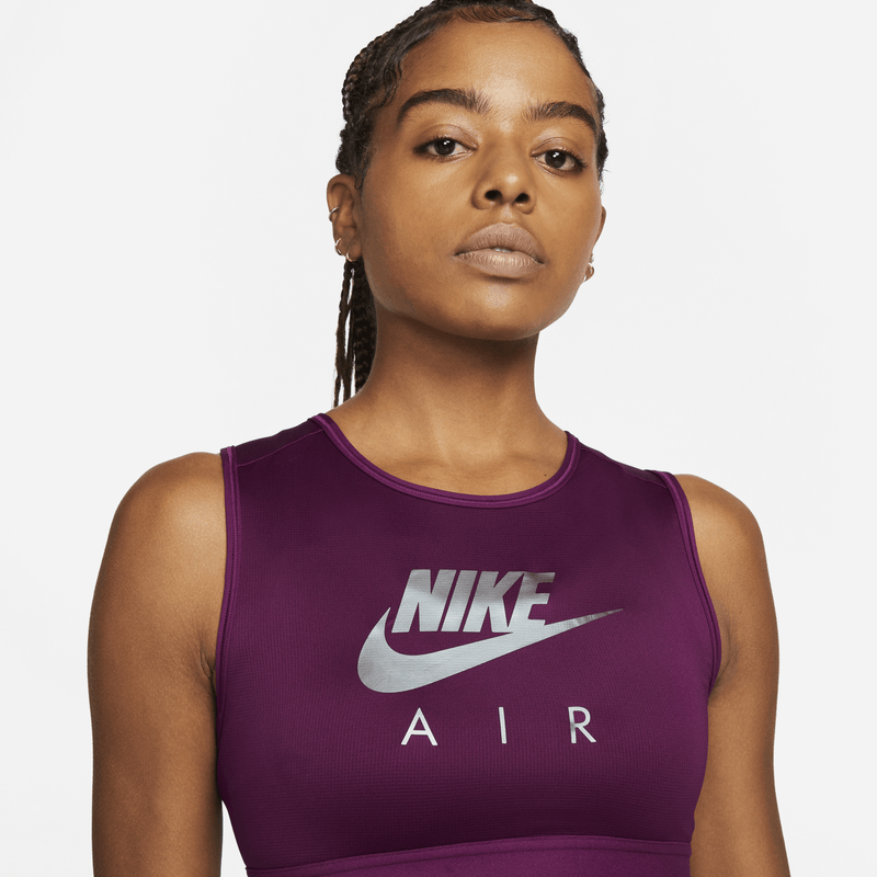 Nike Nike Air Dri-FIT Swoosh Medium-Support High-Neck Sports Bra - Women's