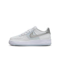 Nike FOOTWEAR Nike Air Force 1 "White & Football Grey" - Boy's Grade School