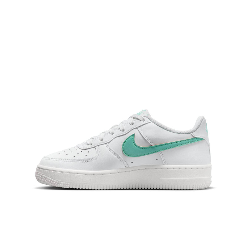 nike FOOTWEAR Nike Air Force 1 " White Emerald Rise" - Boy's GS