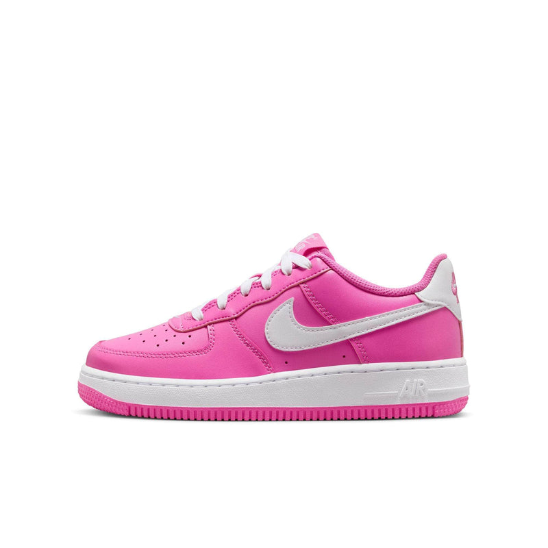 Nike FOOTWEAR Nike Air Force 1 "White Black" - Boy's Grade School