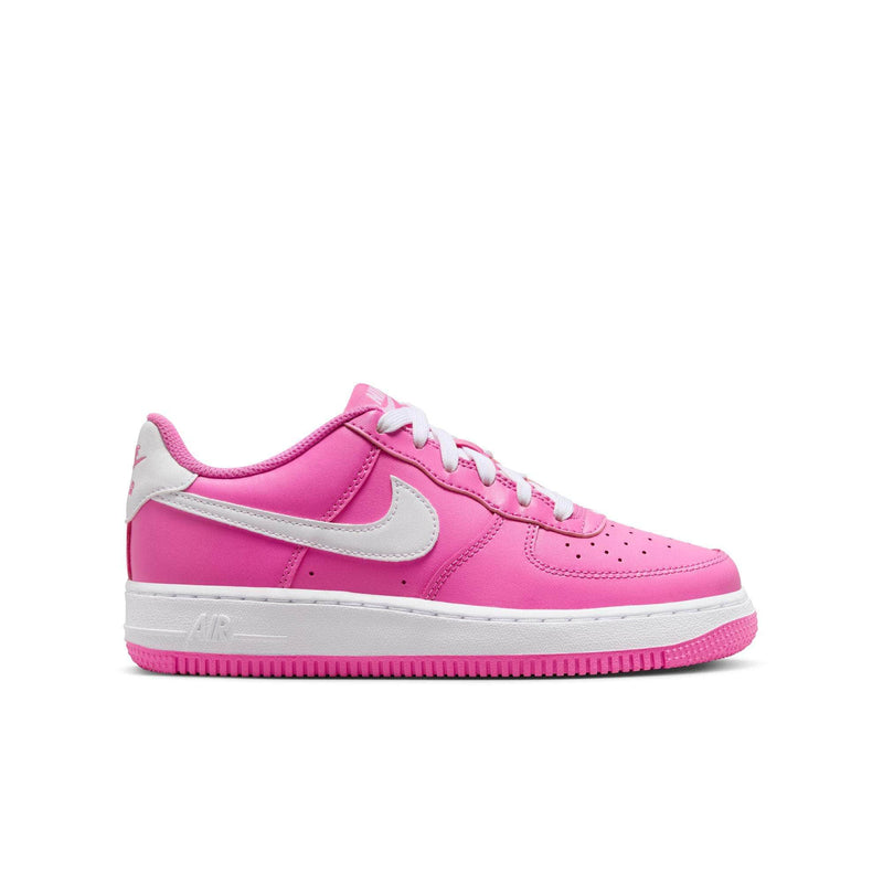 Nike FOOTWEAR Nike Air Force 1 "White Black" - Boy's Grade School