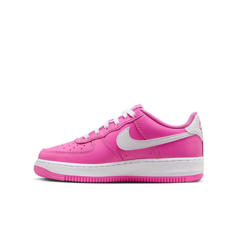 Nike FOOTWEAR Nike Air Force 1 "White Black" - Boy's Grade School