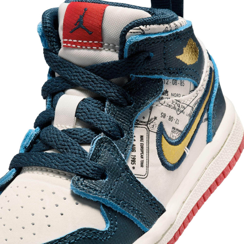 Air Jordan FOOTWEAR Air Jordan 1 Mid SE "Armory Navy" - Toddler's TD