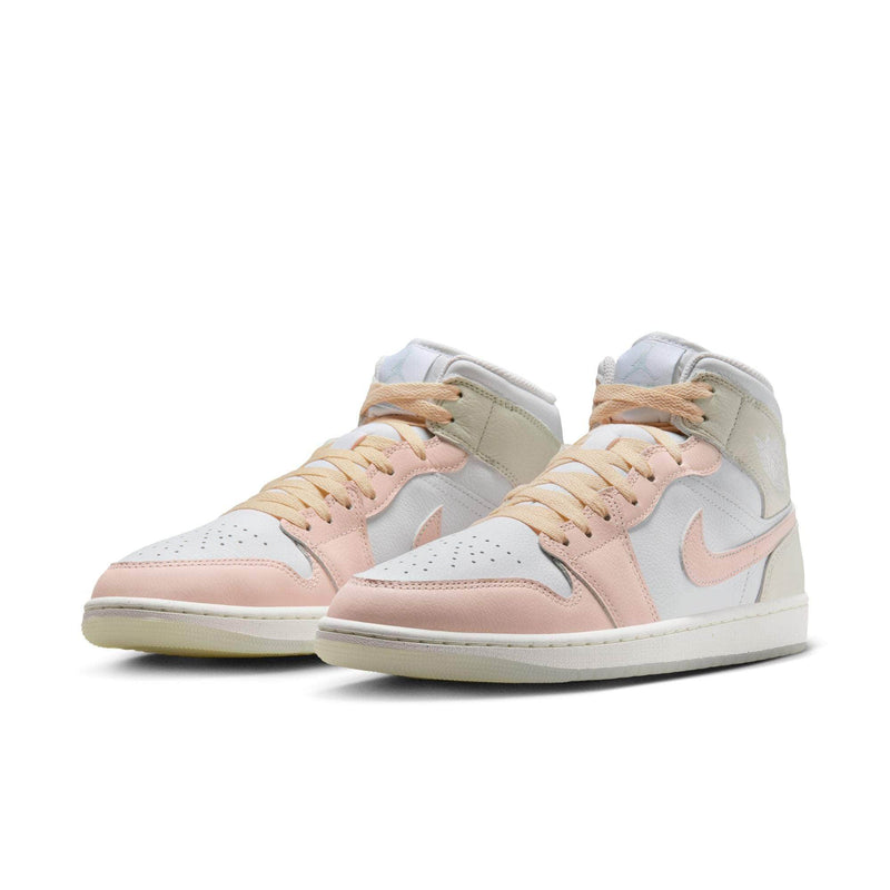 Air Jordan FOOTWEAR Air Jordan 1 Mid SE "White Sea Glass Glacier Blue Guava Ice" - Men's