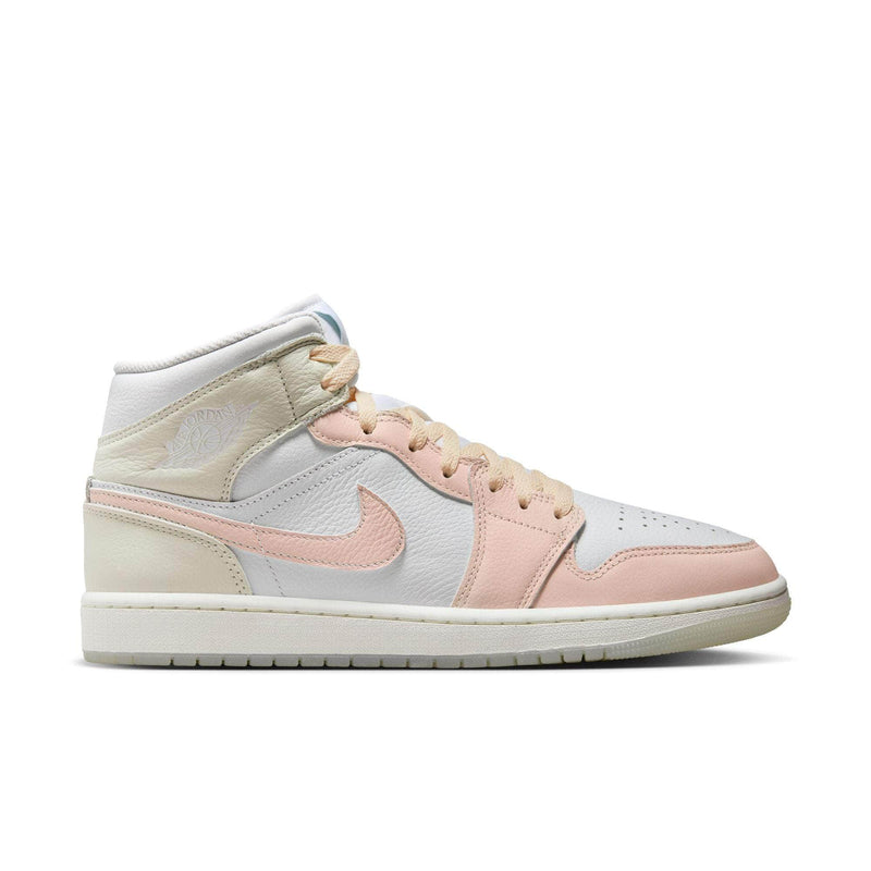 Air Jordan FOOTWEAR Air Jordan 1 Mid SE "White Sea Glass Glacier Blue Guava Ice" - Men's