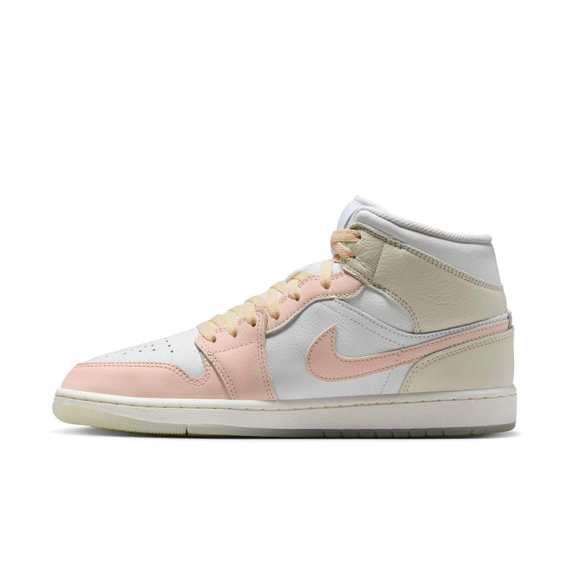 Air Jordan FOOTWEAR Air Jordan 1 Mid SE "White Sea Glass Glacier Blue Guava Ice" - Men's