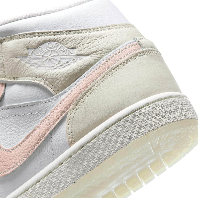 Air Jordan FOOTWEAR Air Jordan 1 Mid SE "White Sea Glass Glacier Blue Guava Ice" - Men's