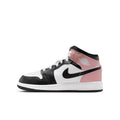 Air Jordan FOOTWEAR Air Jordan 1 Mid "White Rust Pink Black" - Kid's Grade School