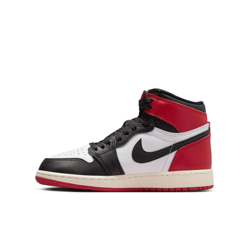Air Jordan FOOTWEAR Air Jordan 1 Retro High OG "Black Toe" - Boy's Grade School