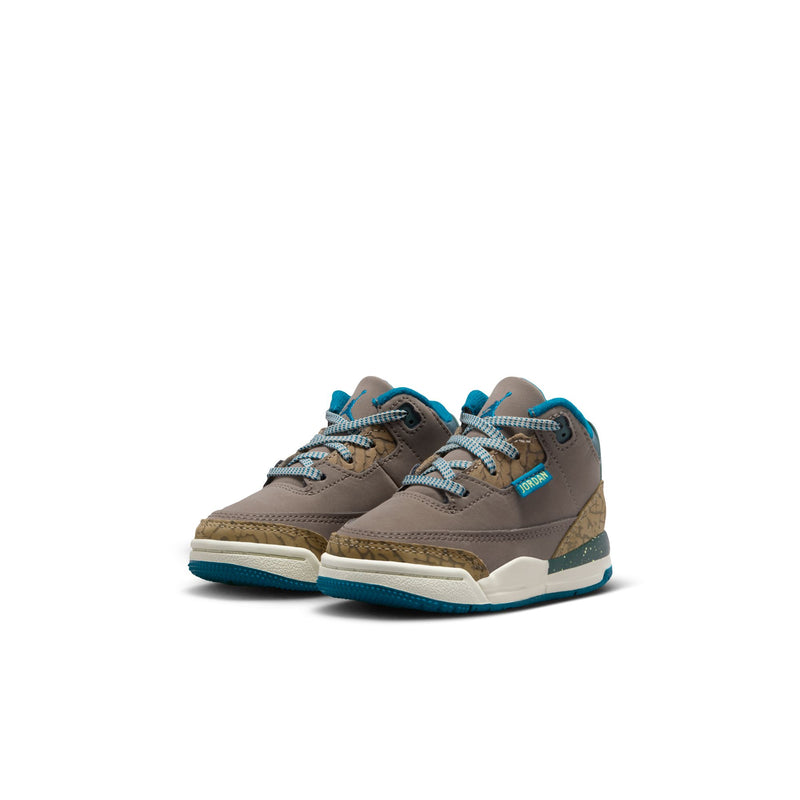 Air Jordan 3 Retro "Olive Grey" - Toddler