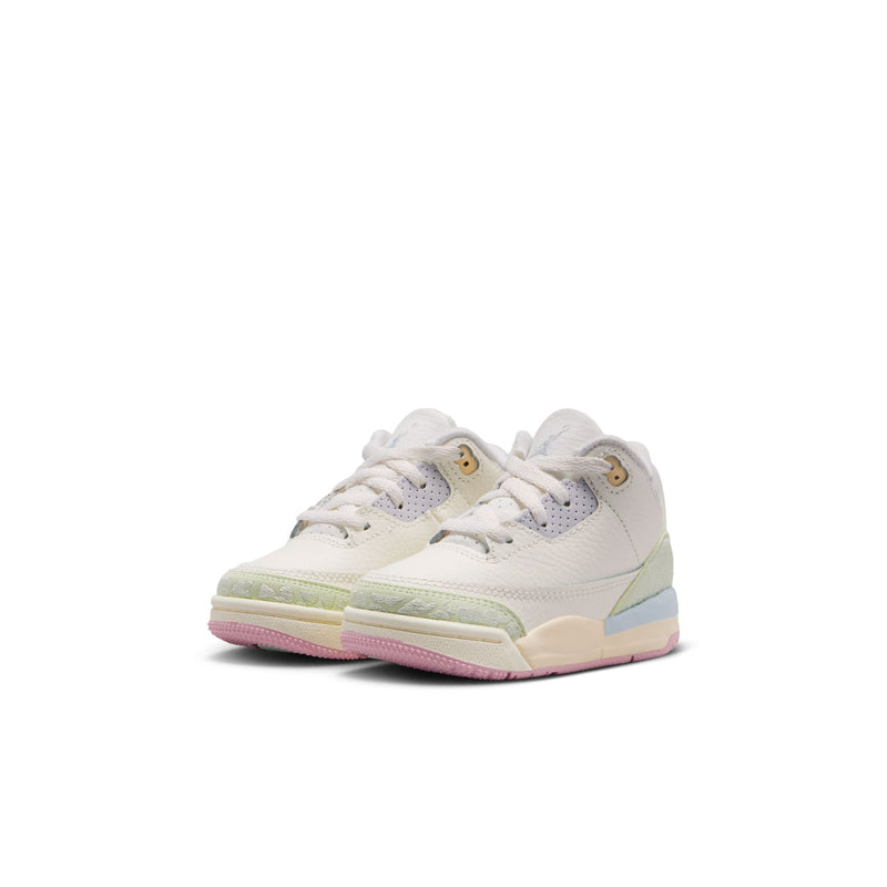 Air Jordan 3 Retro "Sail and Jade Aura" - Toddler