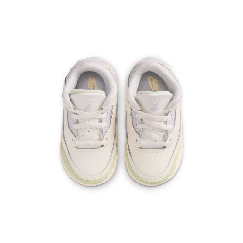 Air Jordan 3 Retro "Sail and Jade Aura" - Toddler