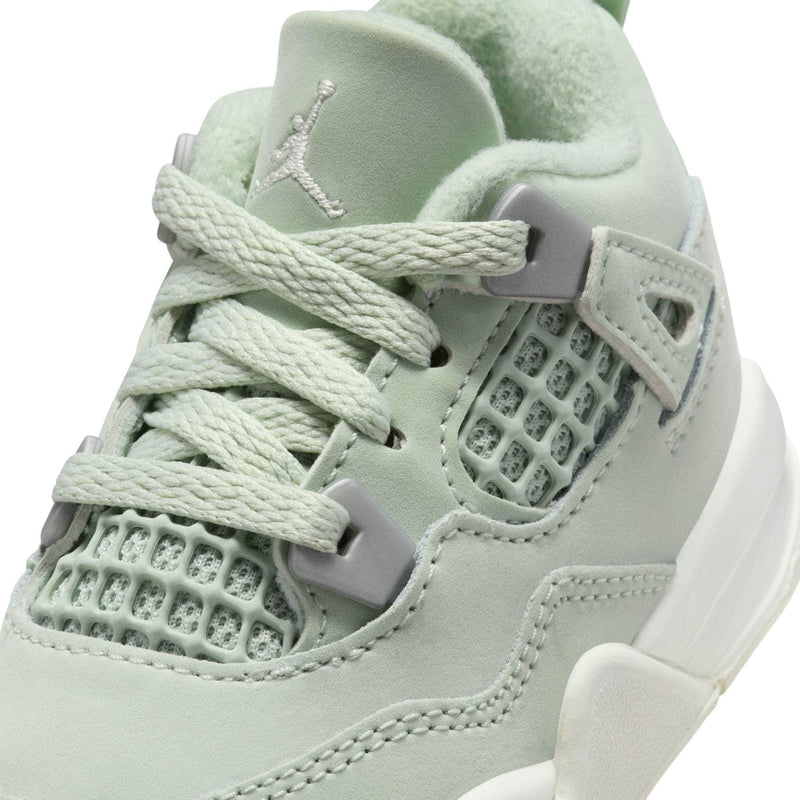 Air Jordan FOOTWEAR Air Jordan 4 Retro "Seafoam Sail" - Toddler