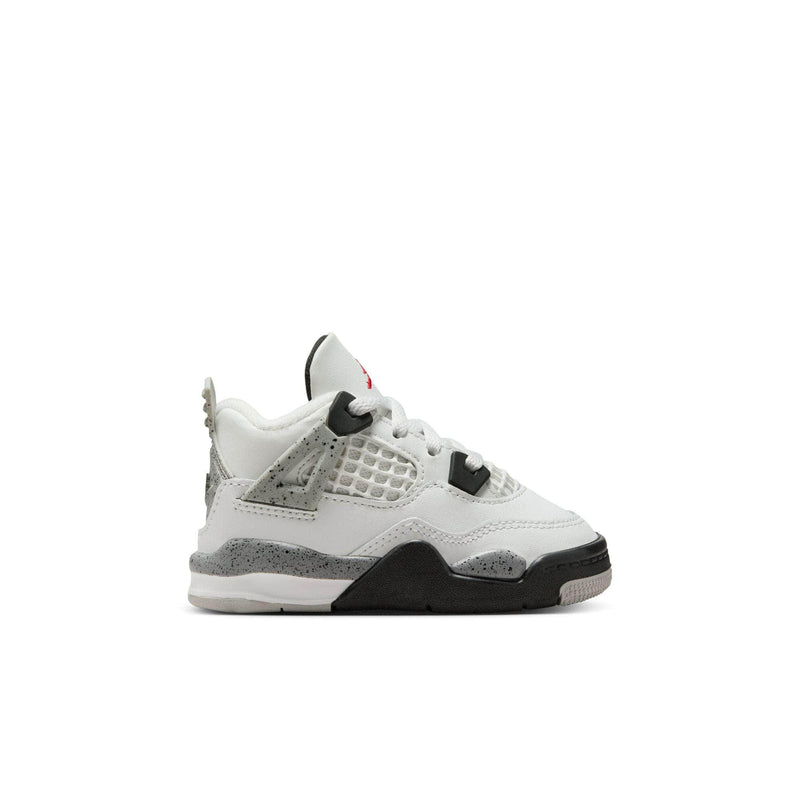 Air Jordan FOOTWEAR Air Jordan 4 Retro "White Cement" - Toddler