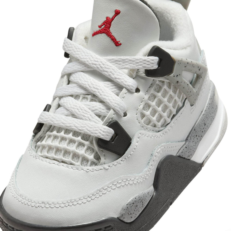 Air Jordan FOOTWEAR Air Jordan 4 Retro "White Cement" - Toddler