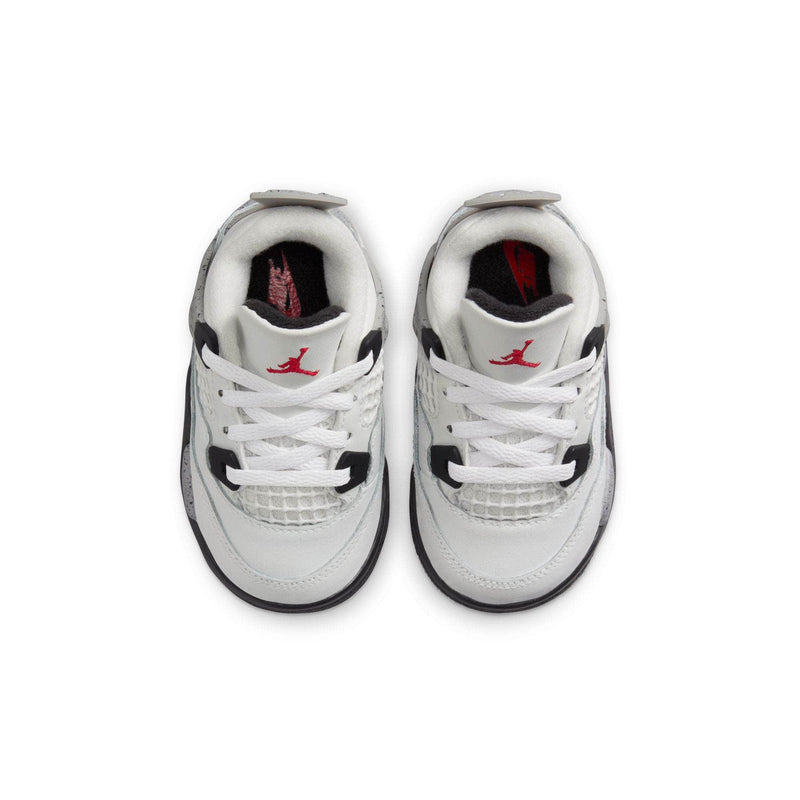 Air Jordan FOOTWEAR Air Jordan 4 Retro "White Cement" - Toddler