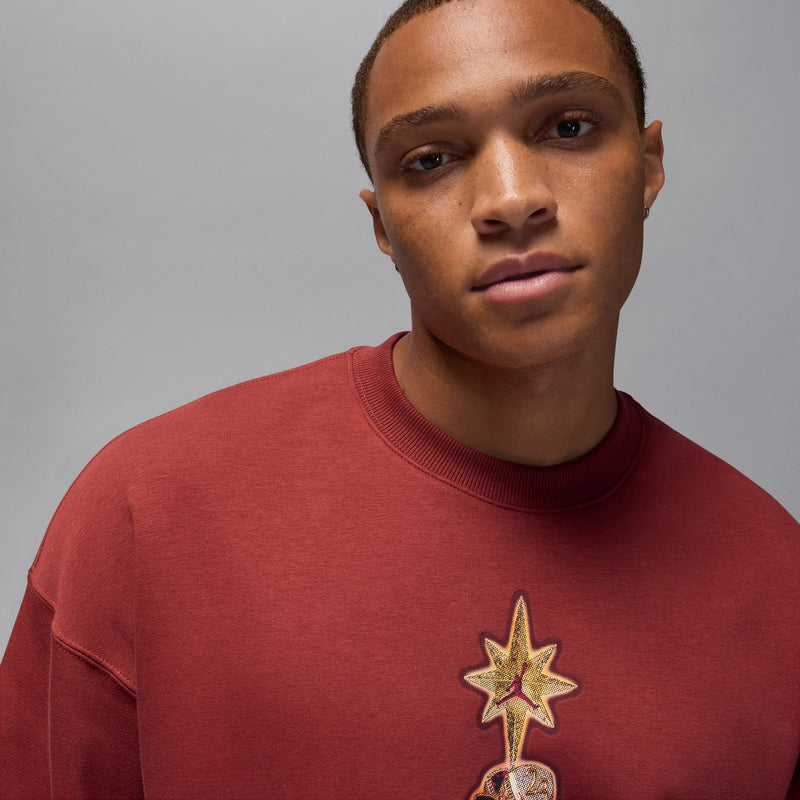 Air Jordan Brooklyn Fleece Crew-neck Sweatshirt - Men's