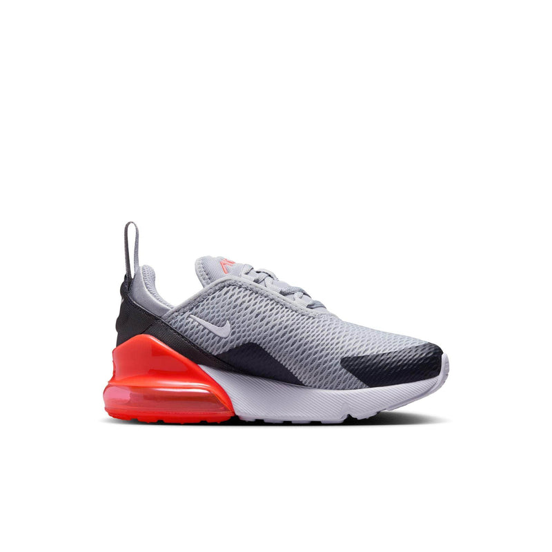 Nike FOOTWEAR Nike Air Max 270 "Wolf Grey Anthracite Bright Crimson White" - Preschool
