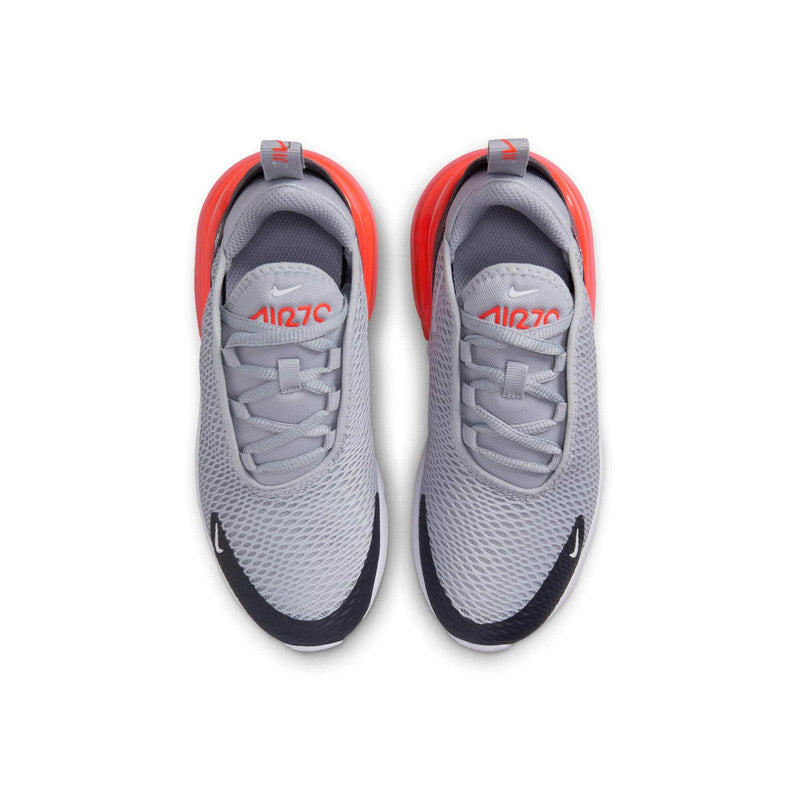 Nike FOOTWEAR Nike Air Max 270 "Wolf Grey Anthracite Bright Crimson White" - Preschool