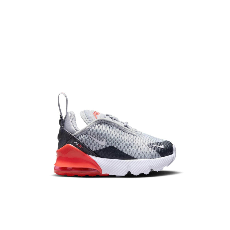 Nike FOOTWEAR Nike Air Max 270 "Wolf Grey Anthracite Bright Crimson White" - Toddler
