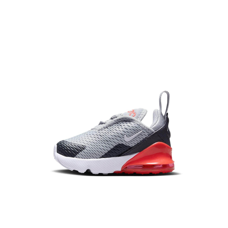 Nike FOOTWEAR Nike Air Max 270 "Wolf Grey Anthracite Bright Crimson White" - Toddler