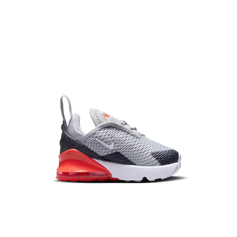 Nike FOOTWEAR Nike Air Max 270 "Wolf Grey Anthracite Bright Crimson White" - Toddler
