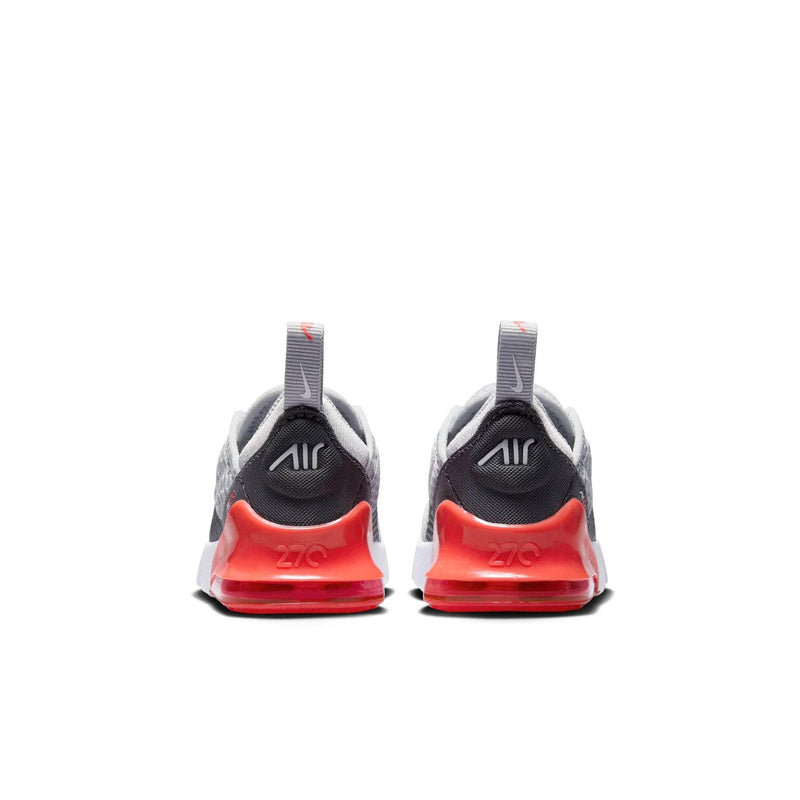 Nike FOOTWEAR Nike Air Max 270 "Wolf Grey Anthracite Bright Crimson White" - Toddler