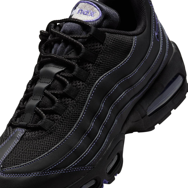 Nike FOOTWEAR Nike Air Max 95 OG "Big Bubble Black Persian Violet" - Men's