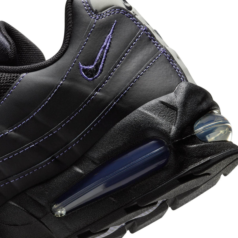 Nike FOOTWEAR Nike Air Max 95 OG "Big Bubble Black Persian Violet" - Men's