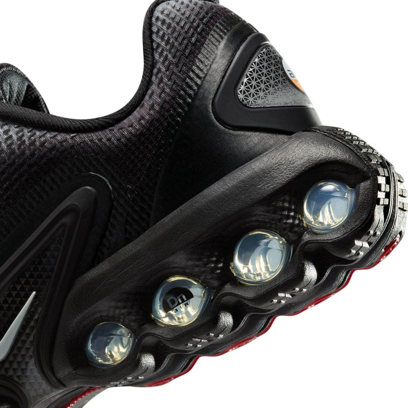 Nike FOOTWEAR Nike Air Max Dn "Black Metallic Silver Anthracite Light Smoke Grey" - Boy's Grade School