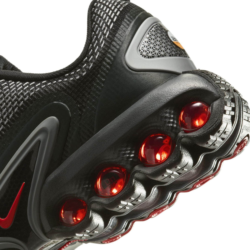Nike FOOTWEAR Nike Air Max Dn "Black Metallic Silver University Red " - Kid's Grade School