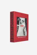 Anniversary Book UNEMPLOYABLE Version 2 Red hardcover with a black and white skateboarder photo on the cover