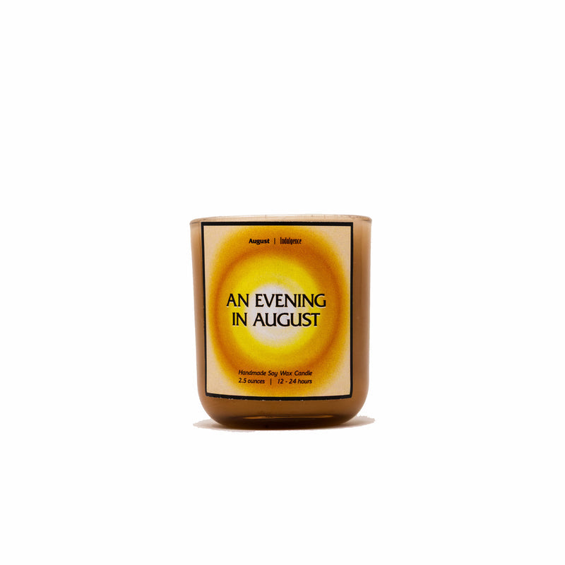 August '"An Evening in August" Candle (2.5oz) - August Shop