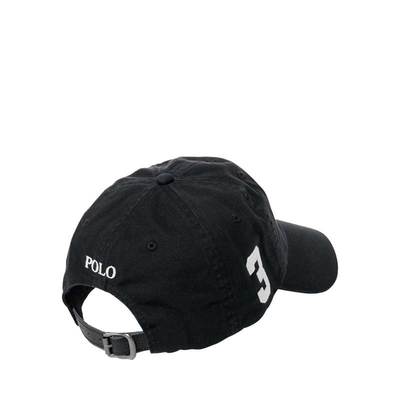 BIG PONY CHINO BALLCAP BLACK