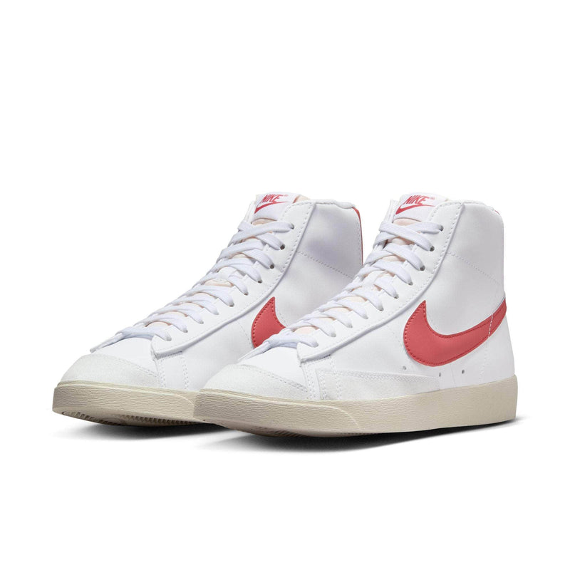 Nike FOOTWEAR Nike Blazer Mid 77 "White Red Stardust" - Women's