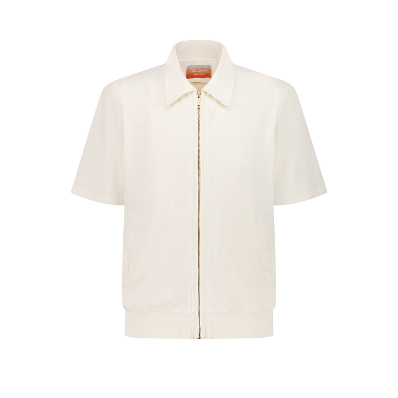 Blouson zippé en éponge