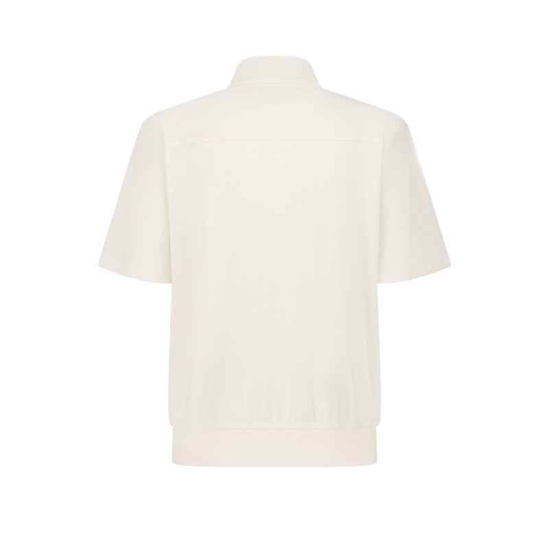 Blouson zippé en éponge