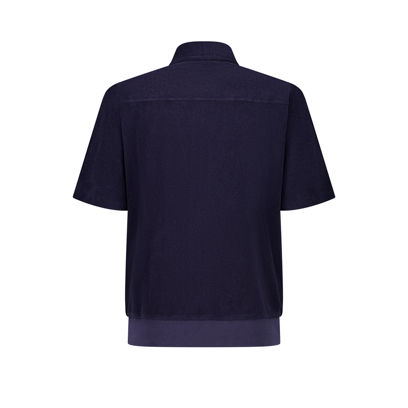 Blouson zippé en éponge