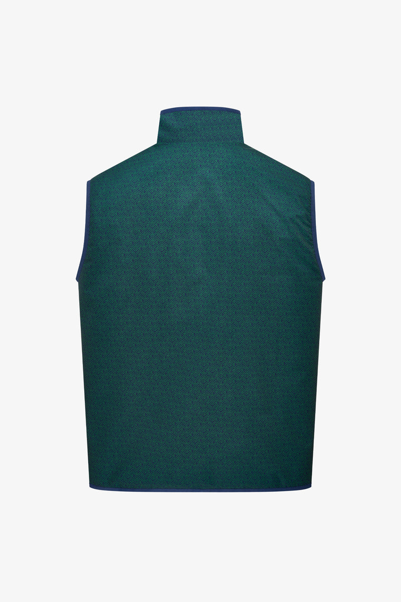 Breaker Vest - Tweed Print