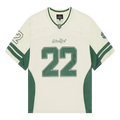 Broken Planet Football Jersey - Green/Cream