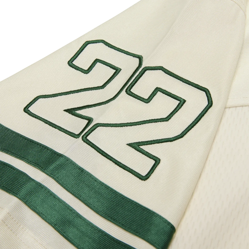 Broken Planet Football Jersey - Green/Cream