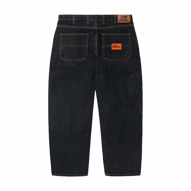 Butter Goods Santosuosso Denim Jeans (Washed Black) - August Shop