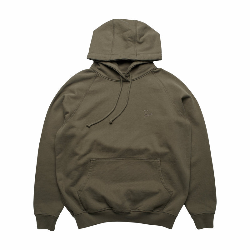 By Parra Script Logo Hooded Sweatshirt (Mushroom) - August Shop