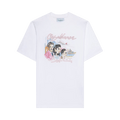 Casablanca La Liason Printed T-Shirt 'White'
