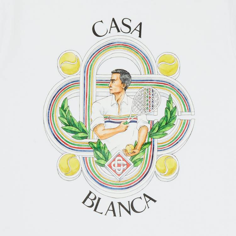 Casablanca Printed T-Shirt 'Le Joueur'