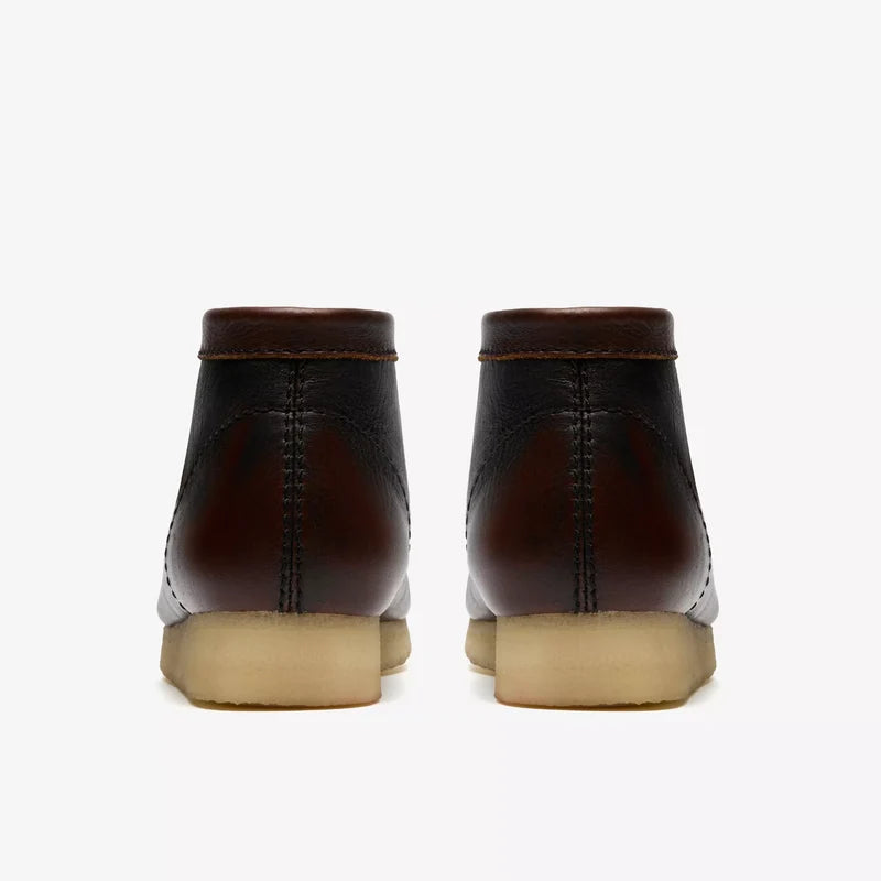 CLARK Wallabee Dark Tan Combination 26182763