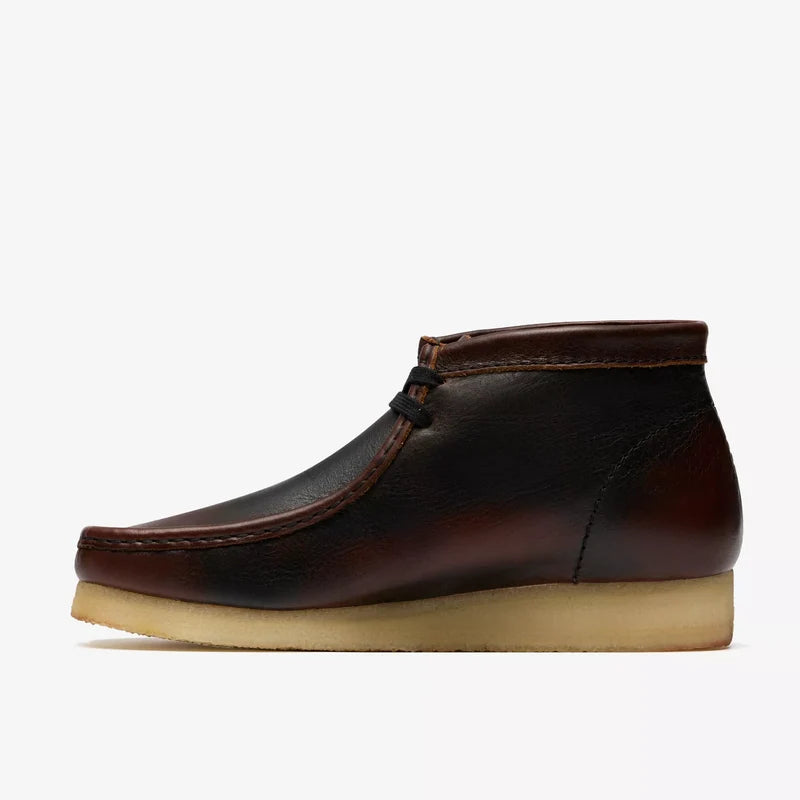 CLARK Wallabee Dark Tan Combination 26182763