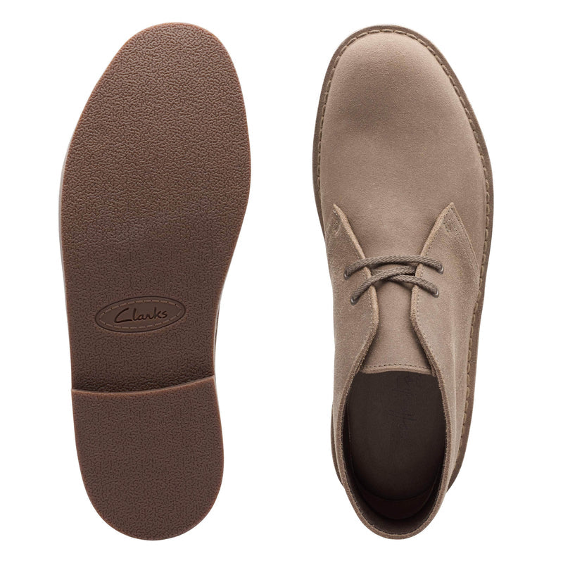 Clarks FOOTWEAR Clarks BUSHACRE 2 Taupe Distressed - Men's