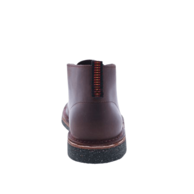 Clarks FOOTWEAR Clarks Bushacre 3 Burgundy Wide Leather Boots - Men's